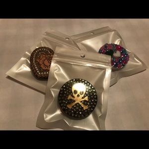 Custom Skull Phone socket grip